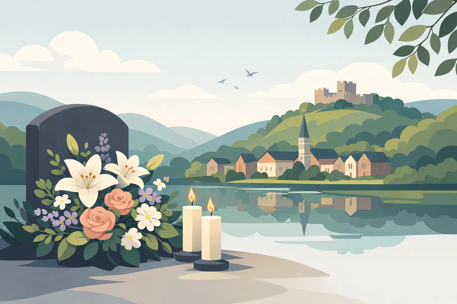 Choosing Thoughtful Funeral Flowers in Matlock