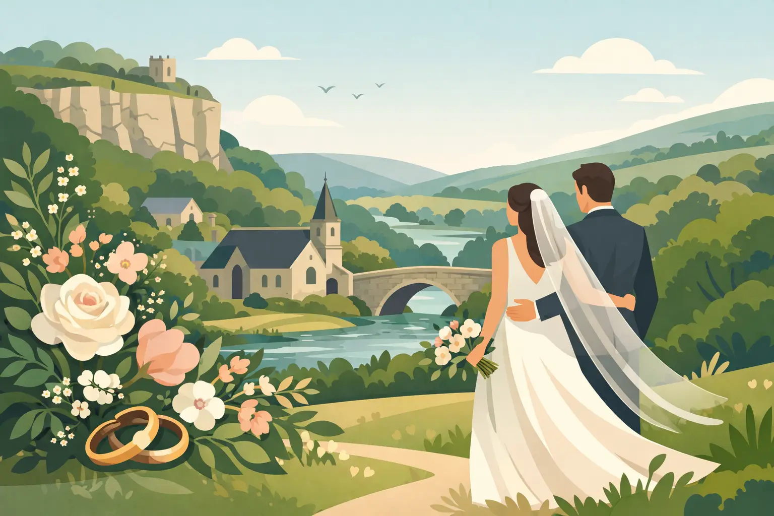 Matlock Wedding Flowers with a Sense of Place