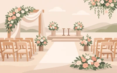 A Practical Guide to Ceremony Flower Placement