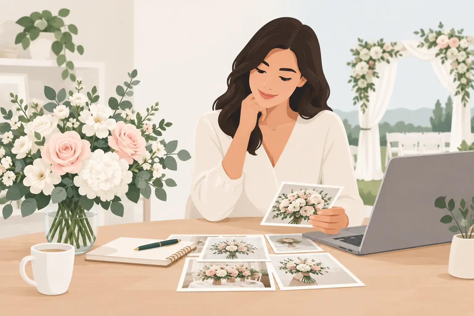 How to Book Wedding Flowers Without Rushing