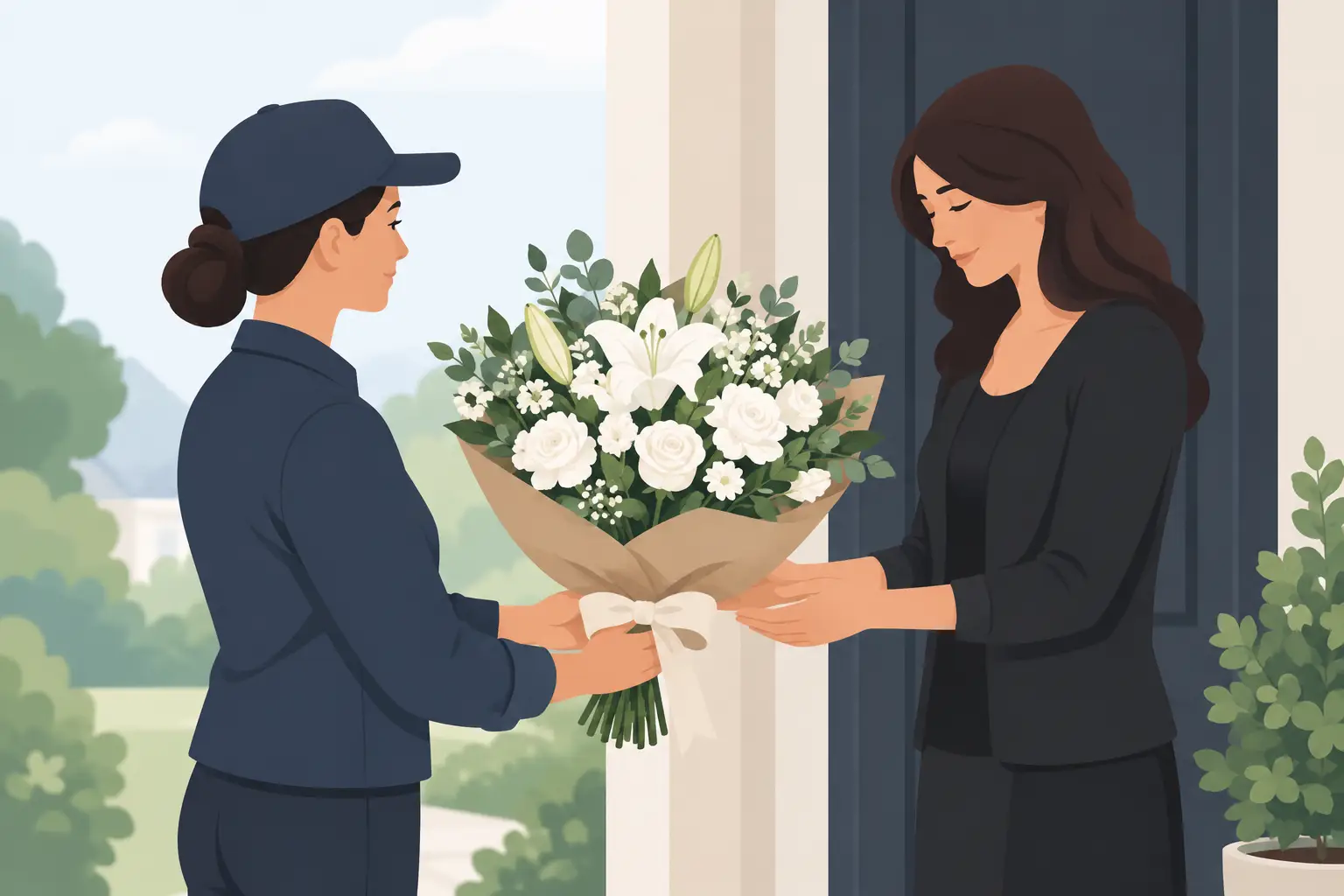 Sympathy Bouquet Delivery With Thoughtful Care