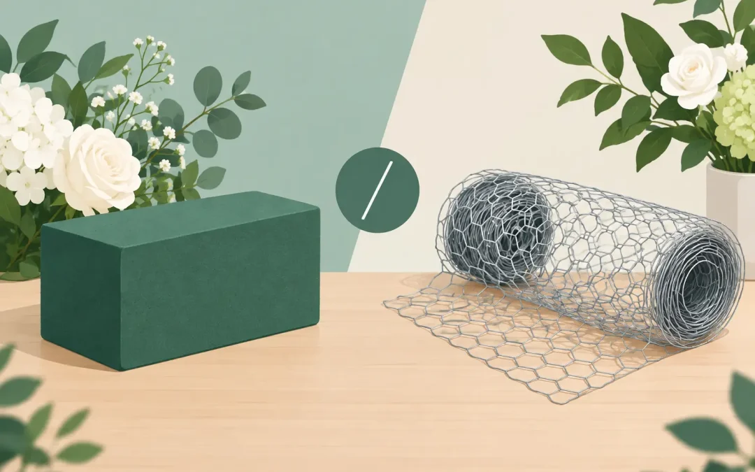 Floral Foam Versus Chicken Wire: Which Works?