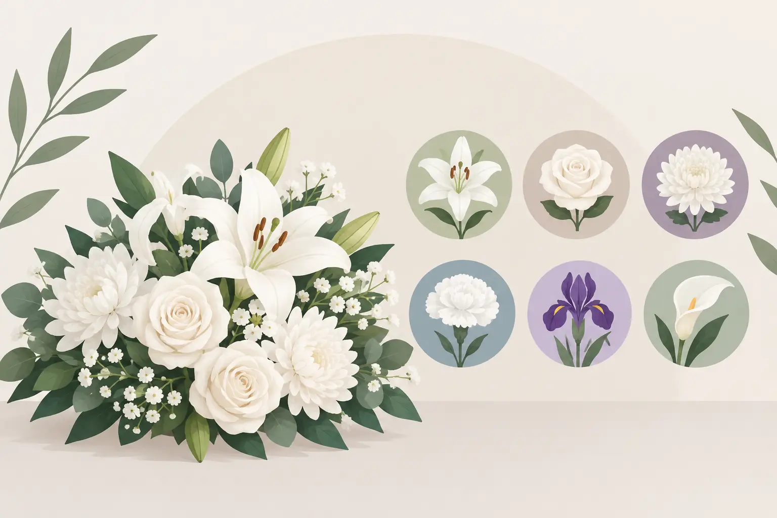 Funeral Flower Symbols and Their Meanings Funeral Flower Symbols and Their Meanings